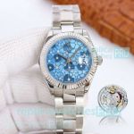 Swiss Copy Oyster Perpetual Datejust 31 in Oystersteel Blue Floral Motif